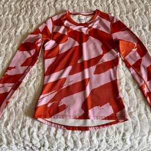 Stoic Women's Orange and Pink Base Layer Set